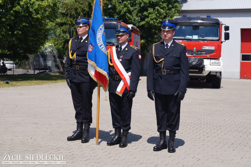 KM PSP w Siedlcach - apel z okazji Dnia Strażaka