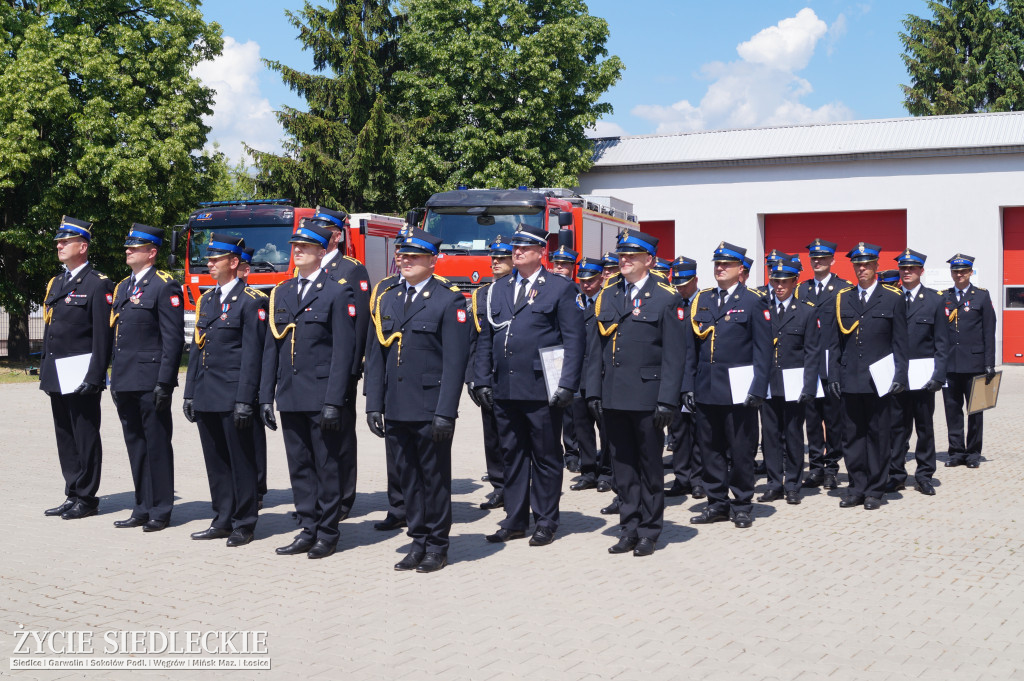 KM PSP w Siedlcach - apel z okazji Dnia Strażaka