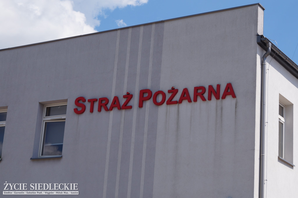 KM PSP w Siedlcach - apel z okazji Dnia Strażaka