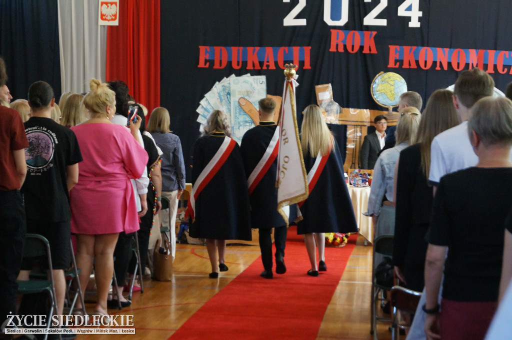 Gala podsumowująca Rok Edukacji Ekonomicznej w siedleckim 
