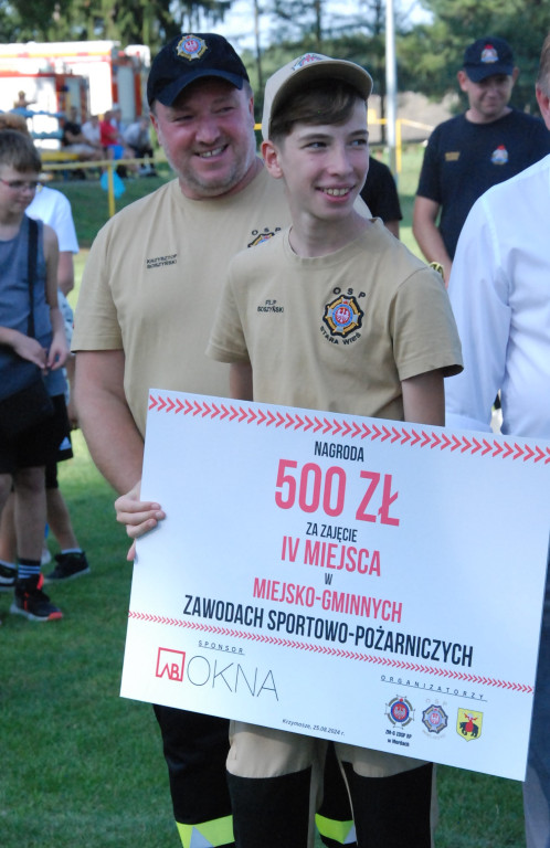 Zawody Sportowo-Pożarnicze w Krzymoszach