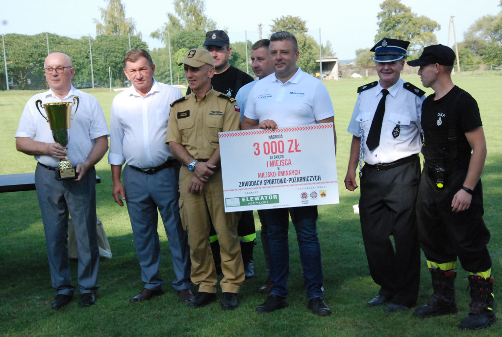 Zawody Sportowo-Pożarnicze w Krzymoszach