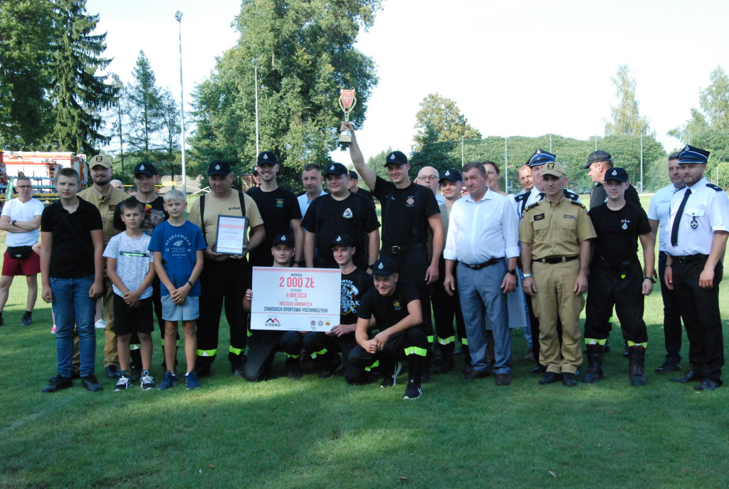 Zawody Sportowo-Pożarnicze w Krzymoszach