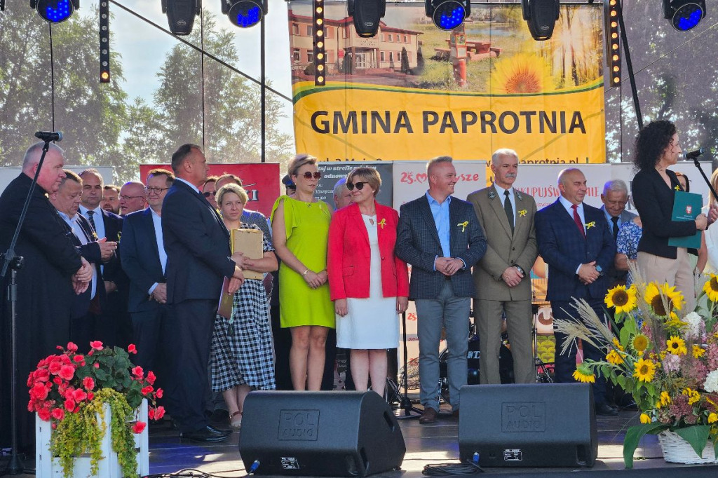 Dożynki w gminie Paprotnie