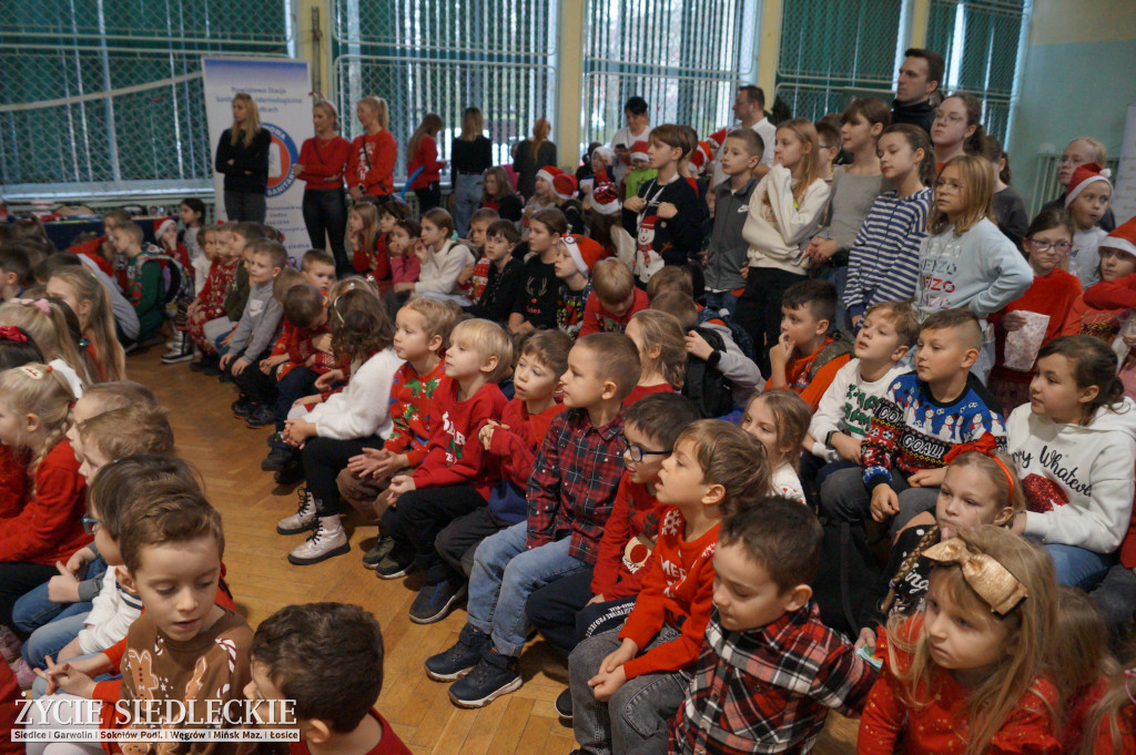 II Bezpieczne Mikołajki z Mazowszem w ZSP nr 4 w Siedlcach