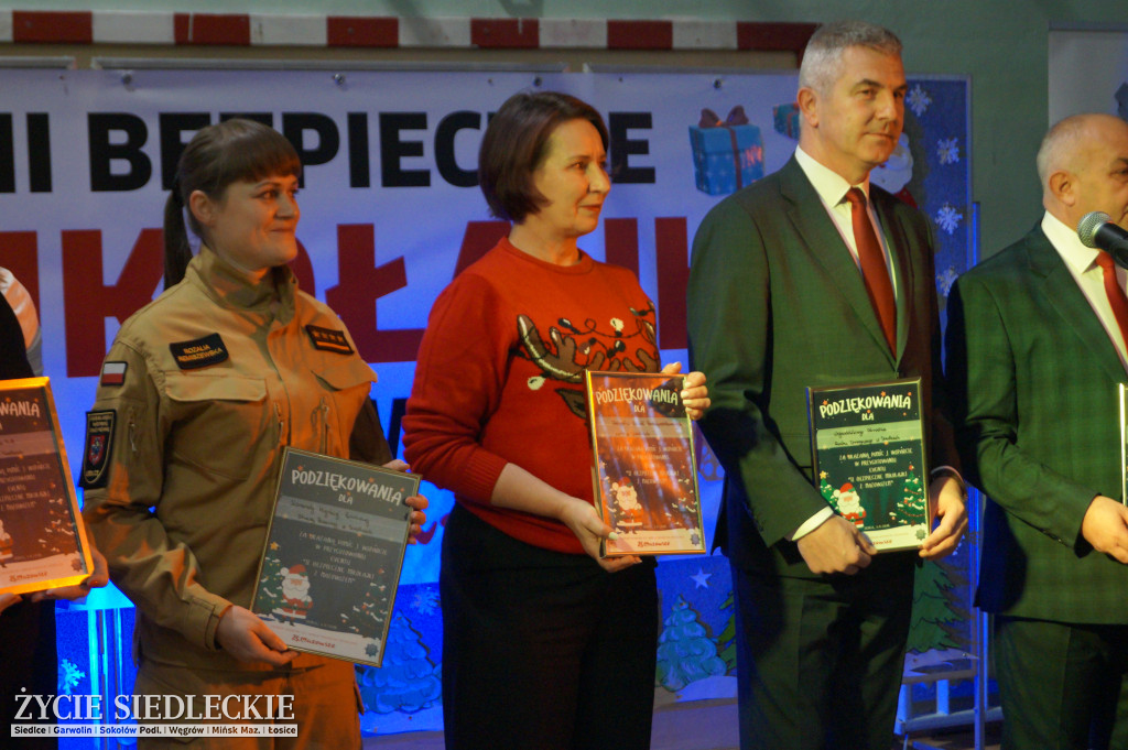 II Bezpieczne Mikołajki z Mazowszem w ZSP nr 4 w Siedlcach