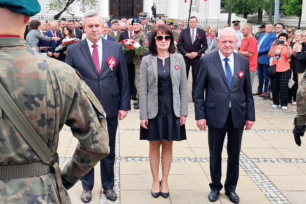 Siedlce w biało-czerwonych barwach