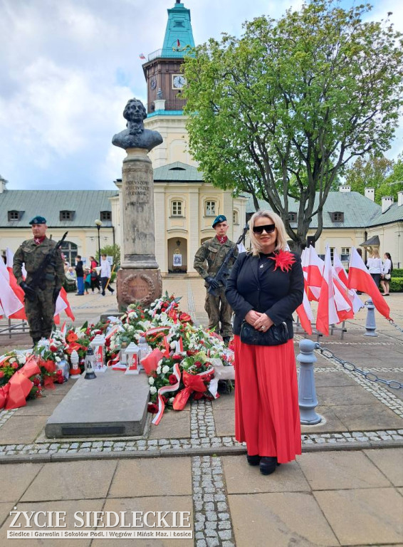 Siedlce w biało-czerwonych barwach