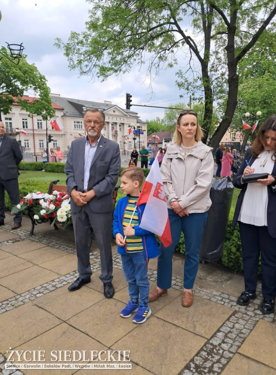 Siedlce w biało-czerwonych barwach