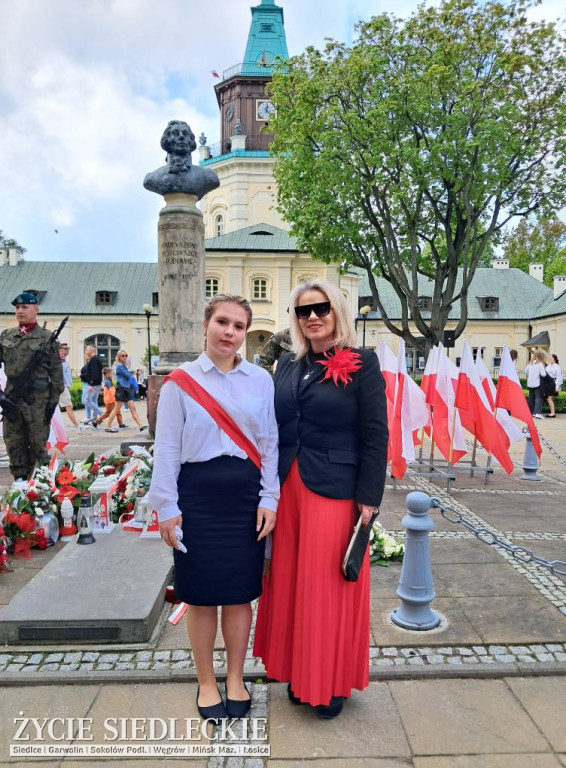 Siedlce w biało-czerwonych barwach
