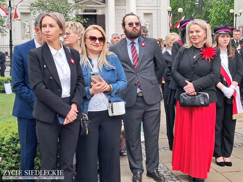 Siedlce w biało-czerwonych barwach
