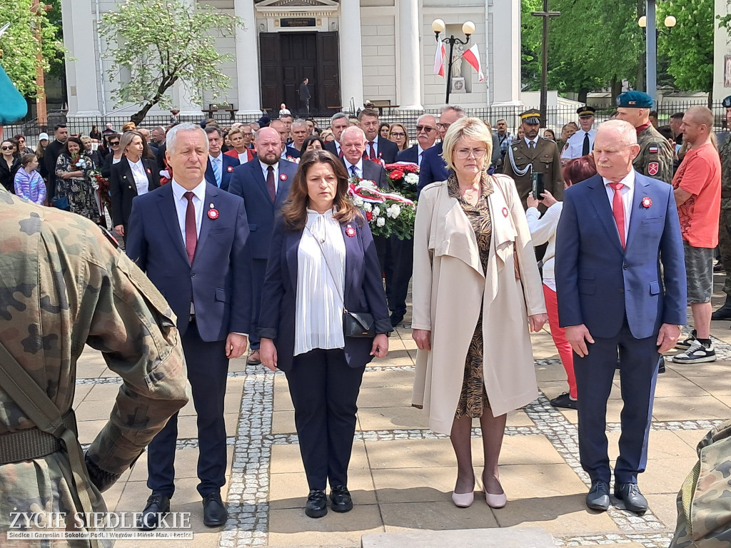 Siedlce w biało-czerwonych barwach