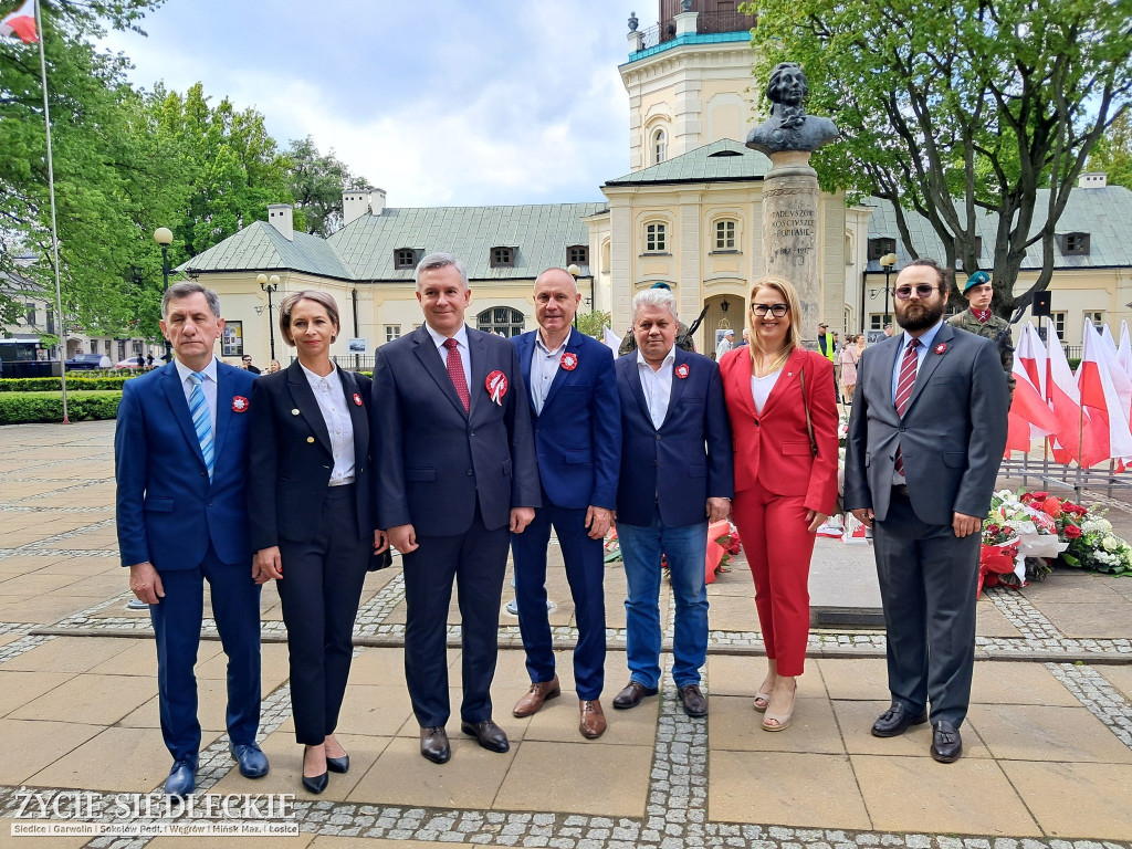 Siedlce w biało-czerwonych barwach