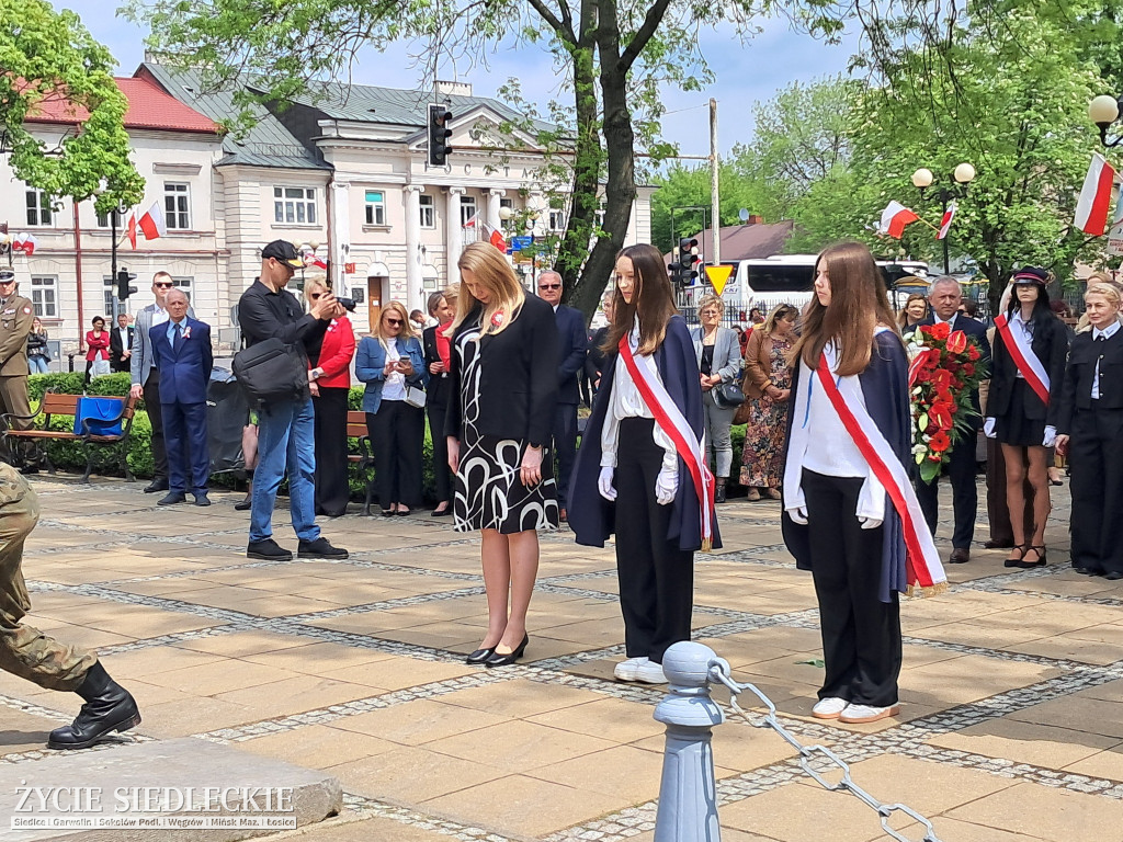 Siedlce w biało-czerwonych barwach