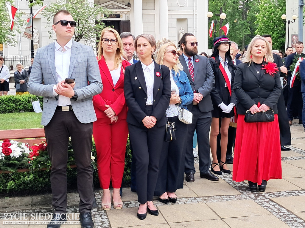 Siedlce w biało-czerwonych barwach