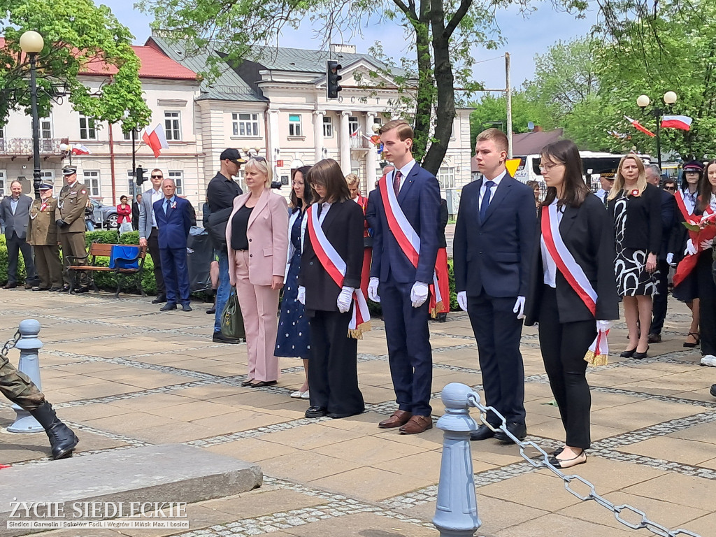 Siedlce w biało-czerwonych barwach