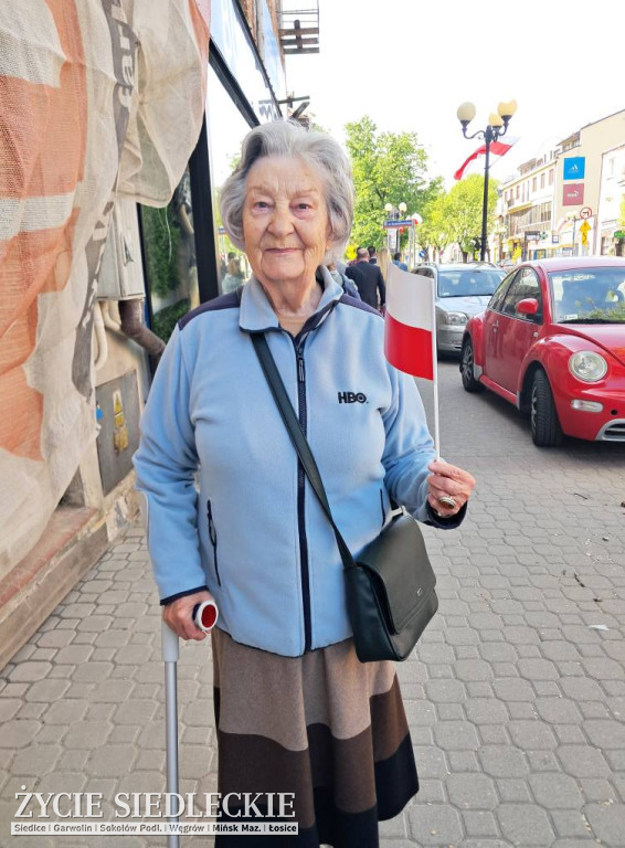 Siedlce w biało-czerwonych barwach
