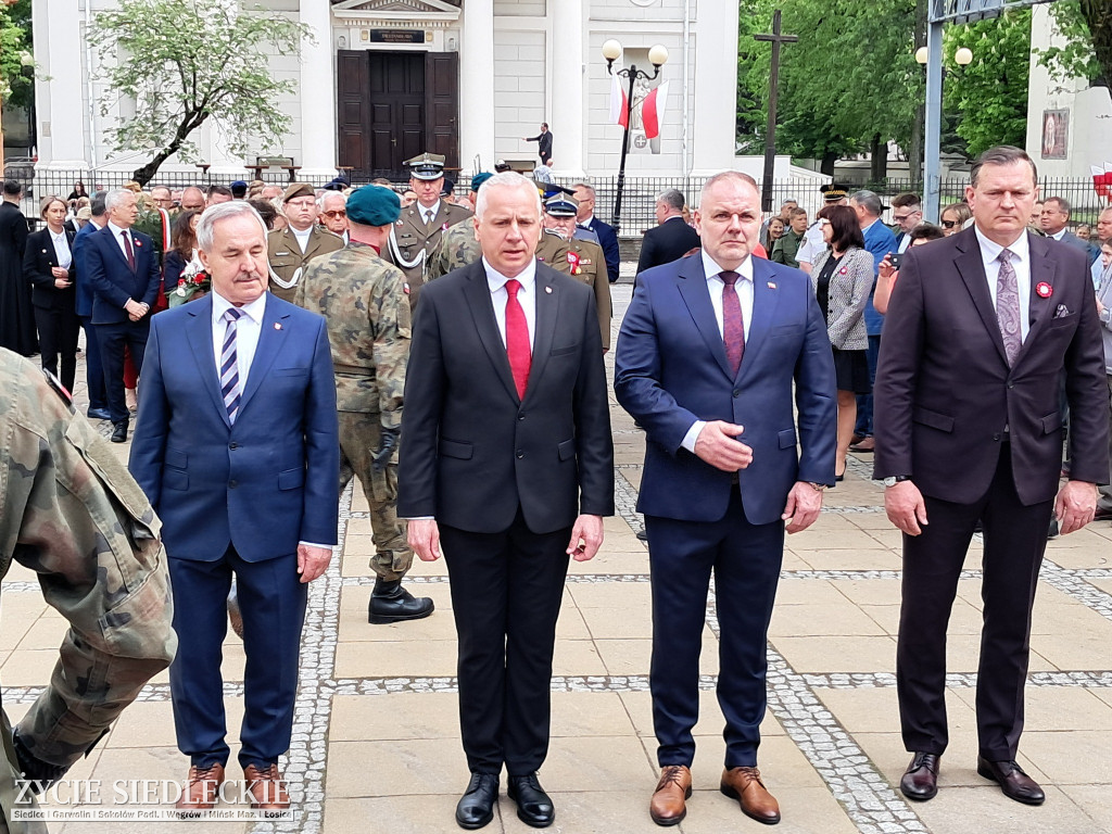 Siedlce w biało-czerwonych barwach