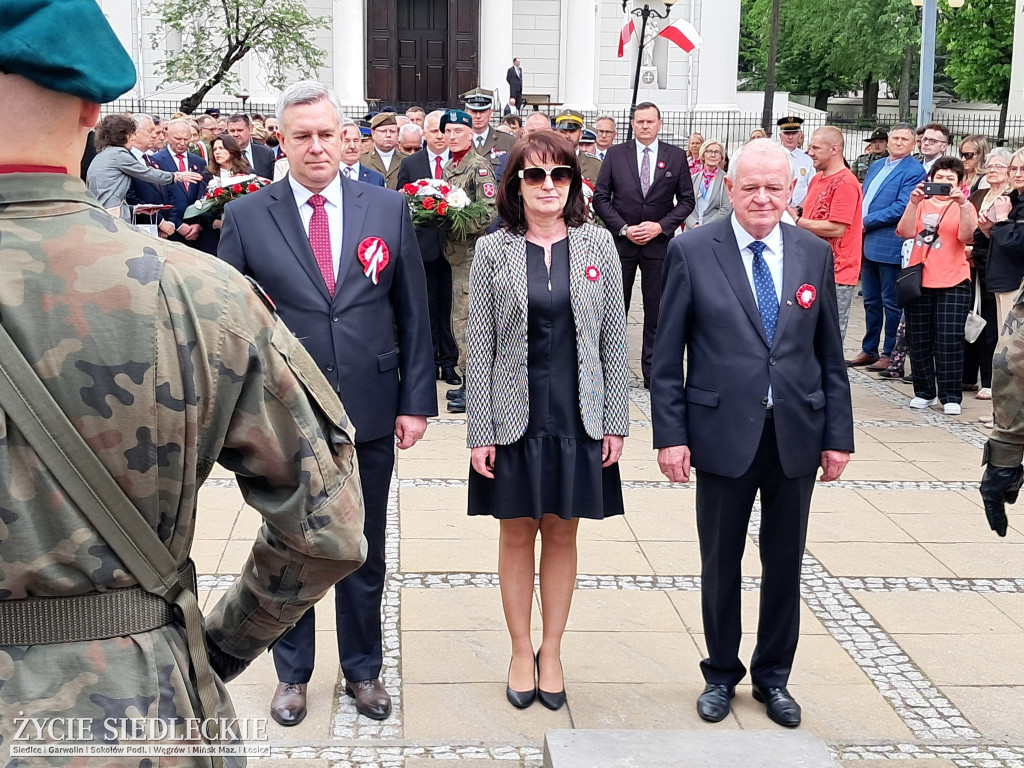 Siedlce w biało-czerwonych barwach