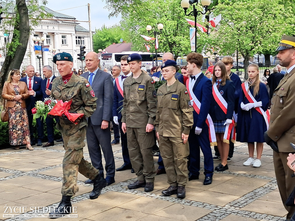 Siedlce w biało-czerwonych barwach