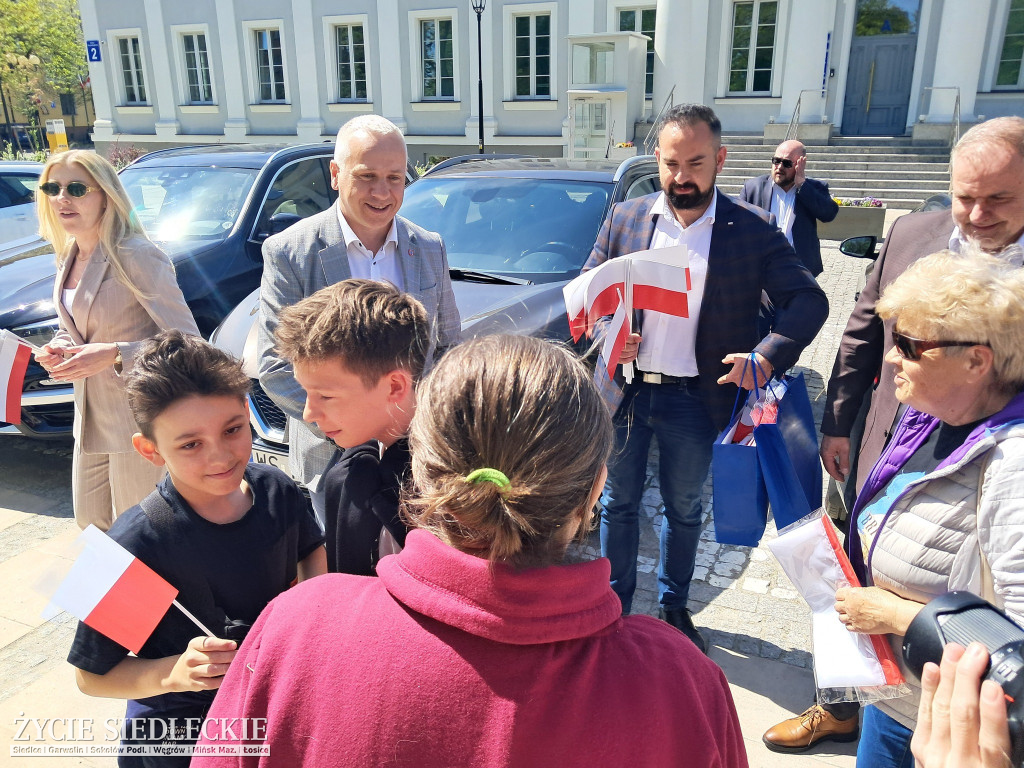 Siedlce w biało-czerwonych barwach