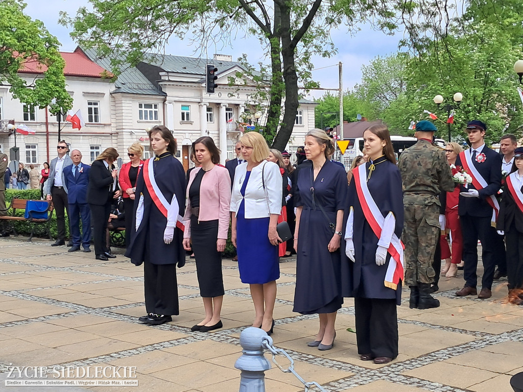 Siedlce w biało-czerwonych barwach