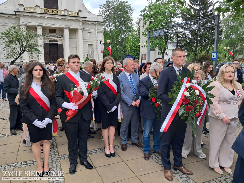 Siedlce w biało-czerwonych barwach