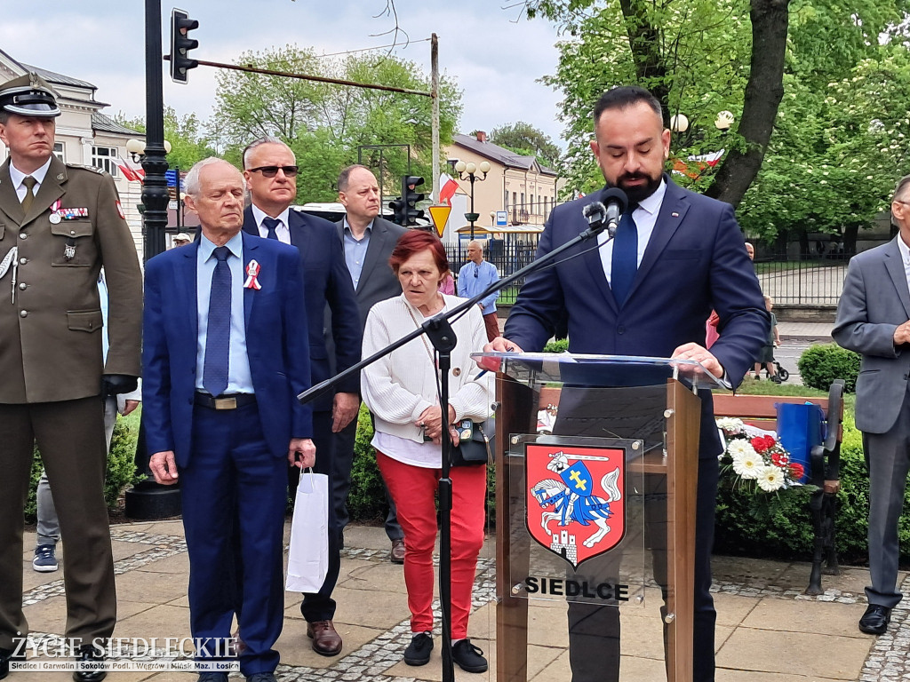 Siedlce w biało-czerwonych barwach