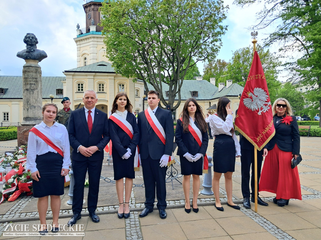 Siedlce w biało-czerwonych barwach
