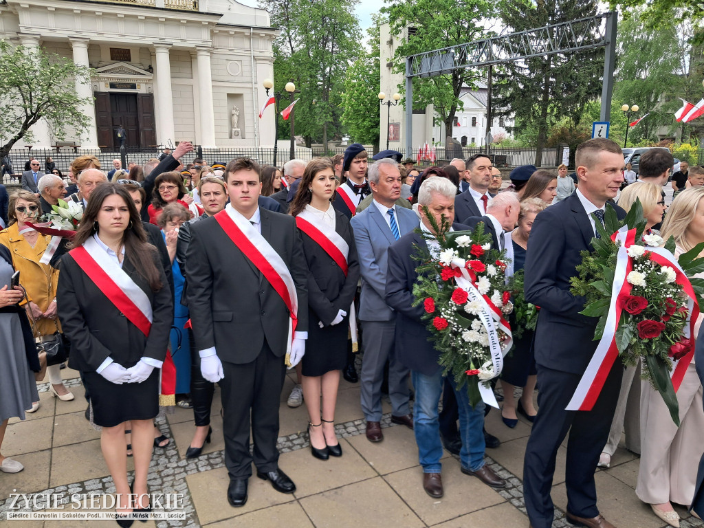 Siedlce w biało-czerwonych barwach