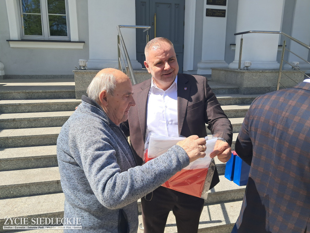 Siedlce w biało-czerwonych barwach