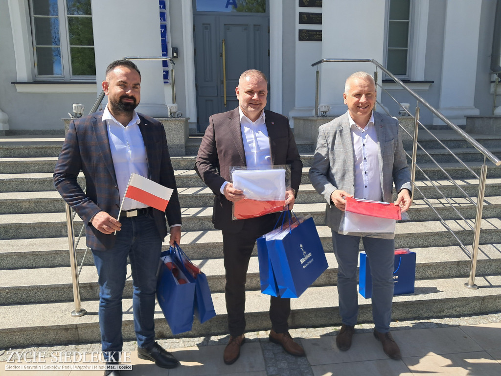 Siedlce w biało-czerwonych barwach