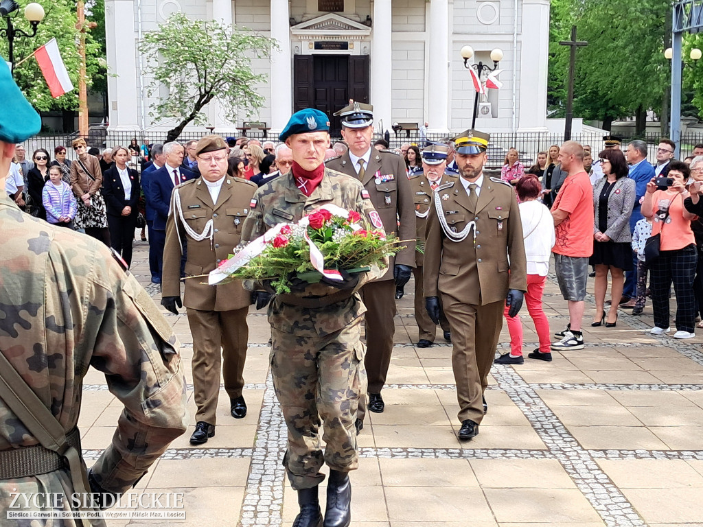 Siedlce w biało-czerwonych barwach