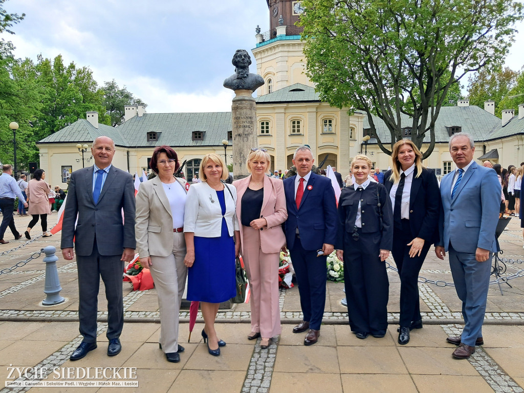 Siedlce w biało-czerwonych barwach