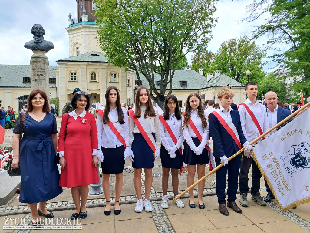 Siedlce w biało-czerwonych barwach