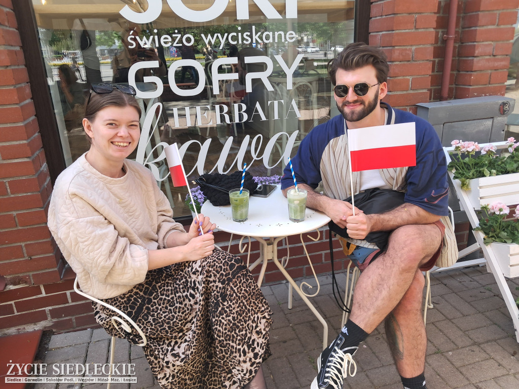 Siedlce w biało-czerwonych barwach