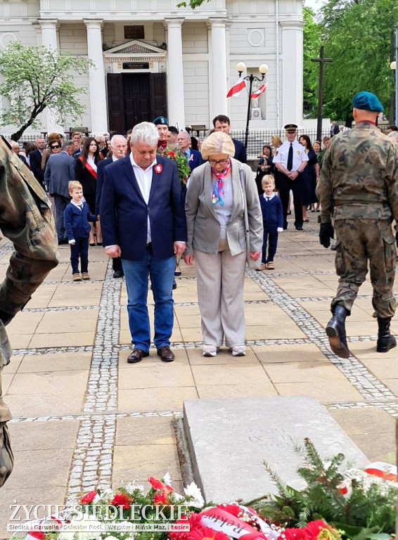 Siedlce w biało-czerwonych barwach