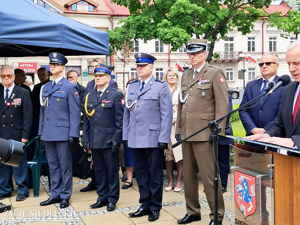 Siedlce w biało-czerwonych barwach