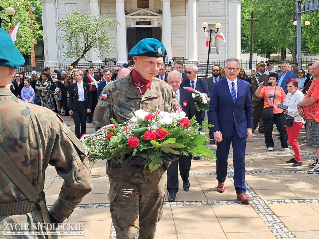 Siedlce w biało-czerwonych barwach