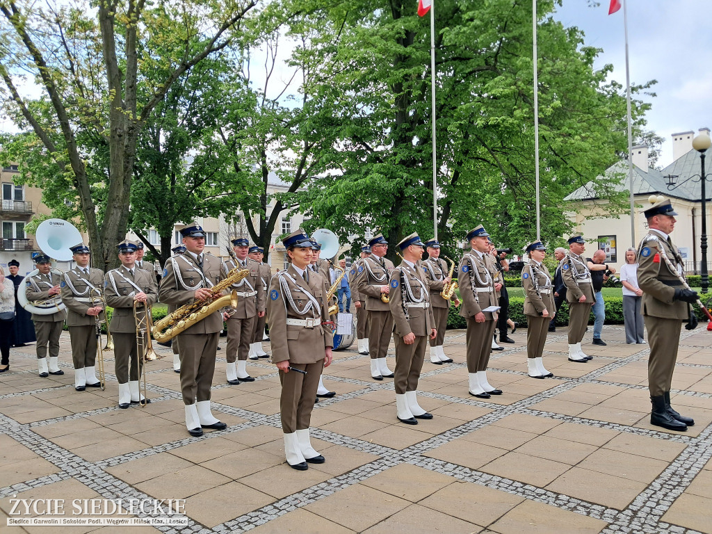 Siedlce w biało-czerwonych barwach