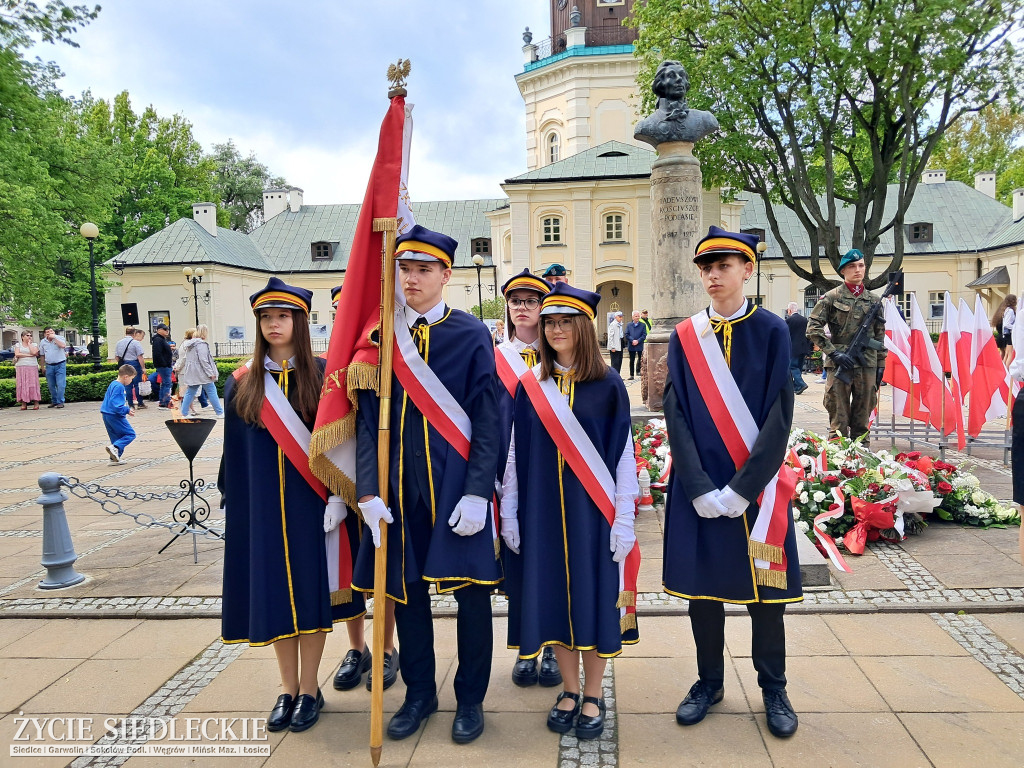 Siedlce w biało-czerwonych barwach