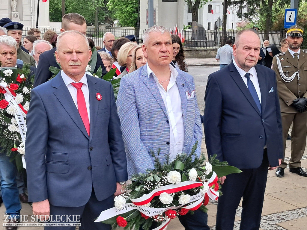 Siedlce w biało-czerwonych barwach