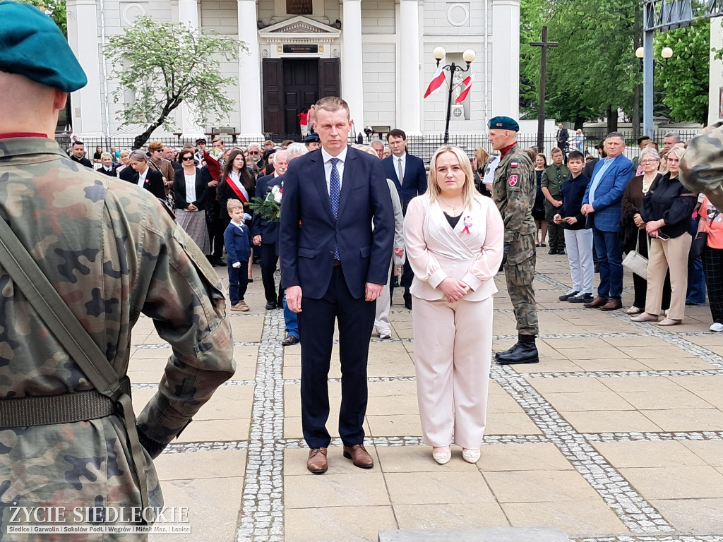 Siedlce w biało-czerwonych barwach