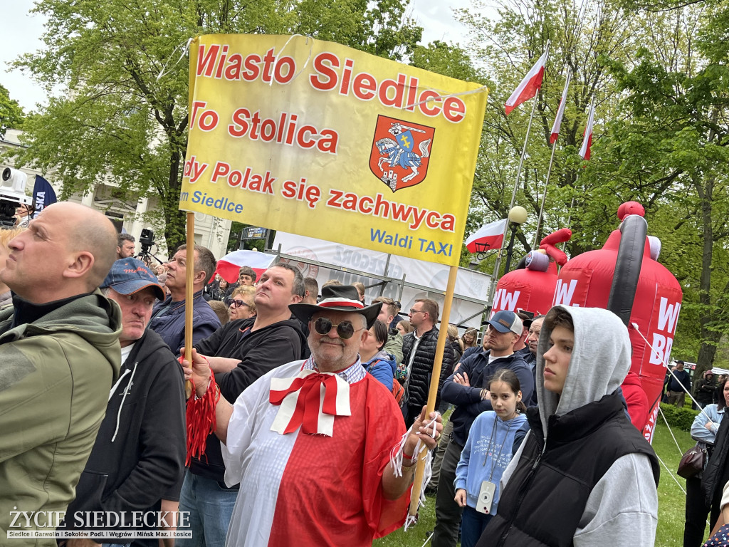 Grzegorz Braun w Siedlcach