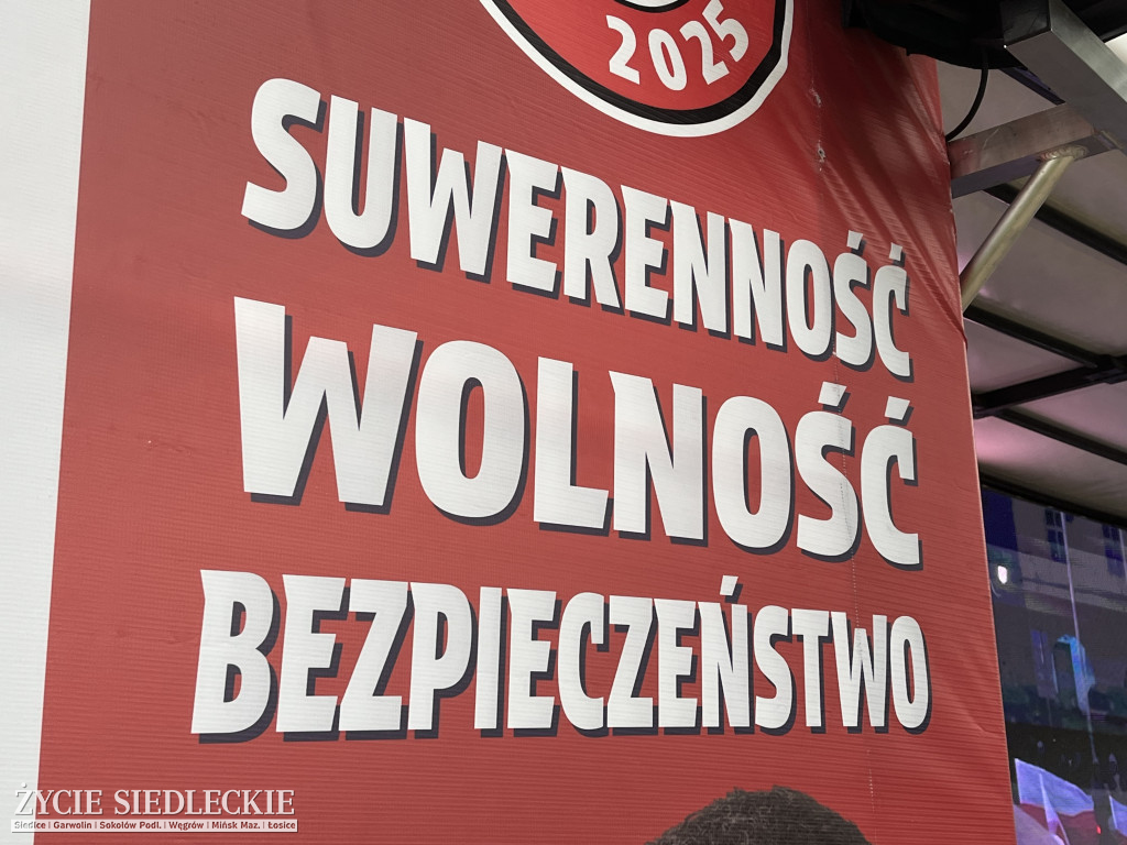 Grzegorz Braun w Siedlcach