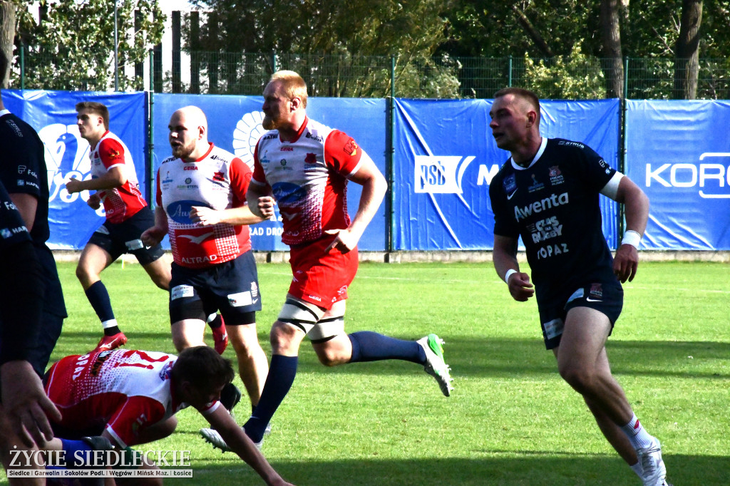 Mecz AZS Pogoń- Rugby Klub Warszawa