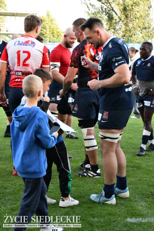 Mecz AZS Pogoń- Rugby Klub Warszawa