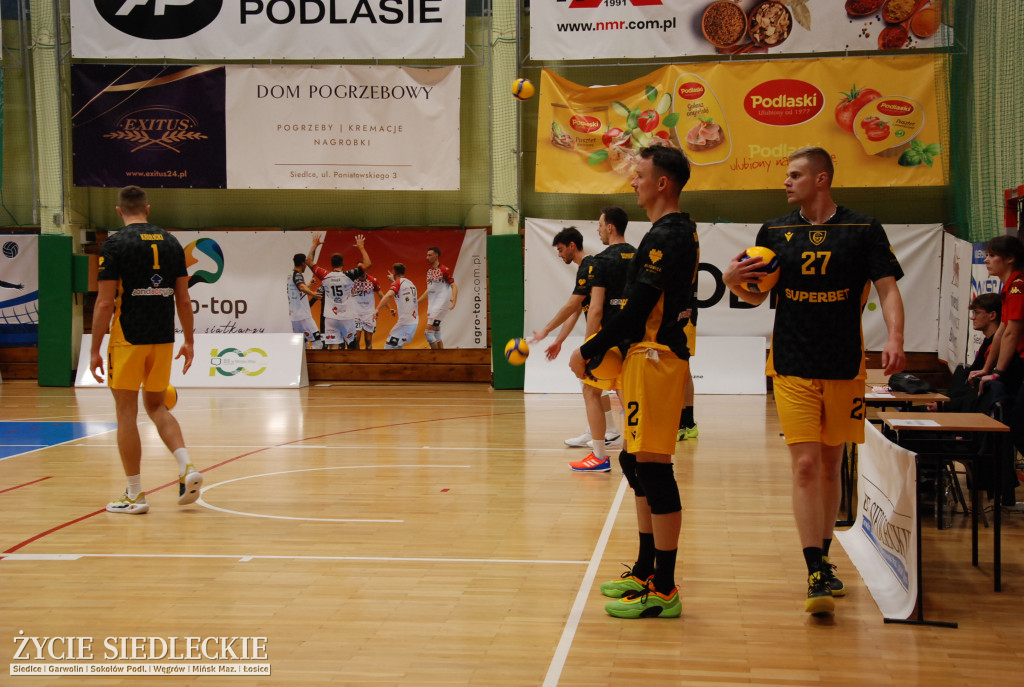 Siatkówka: KPS Siedlce bez punktów. GKS Katowice zdominował mecz w Siedlcach