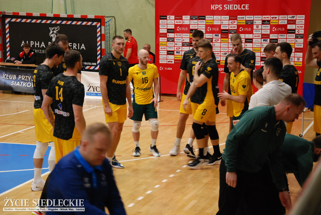 Siatkówka: KPS Siedlce bez punktów. GKS Katowice zdominował mecz w Siedlcach