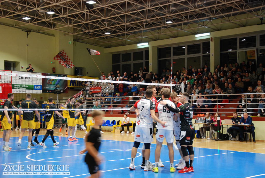 Siatkówka: KPS Siedlce bez punktów. GKS Katowice zdominował mecz w Siedlcach